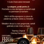 CINĂ SPECIALĂ PENTRU 2 (Aperitiv + Fel Principal + Desert) DOAR PENTRU 14/24 FEBRUARIE